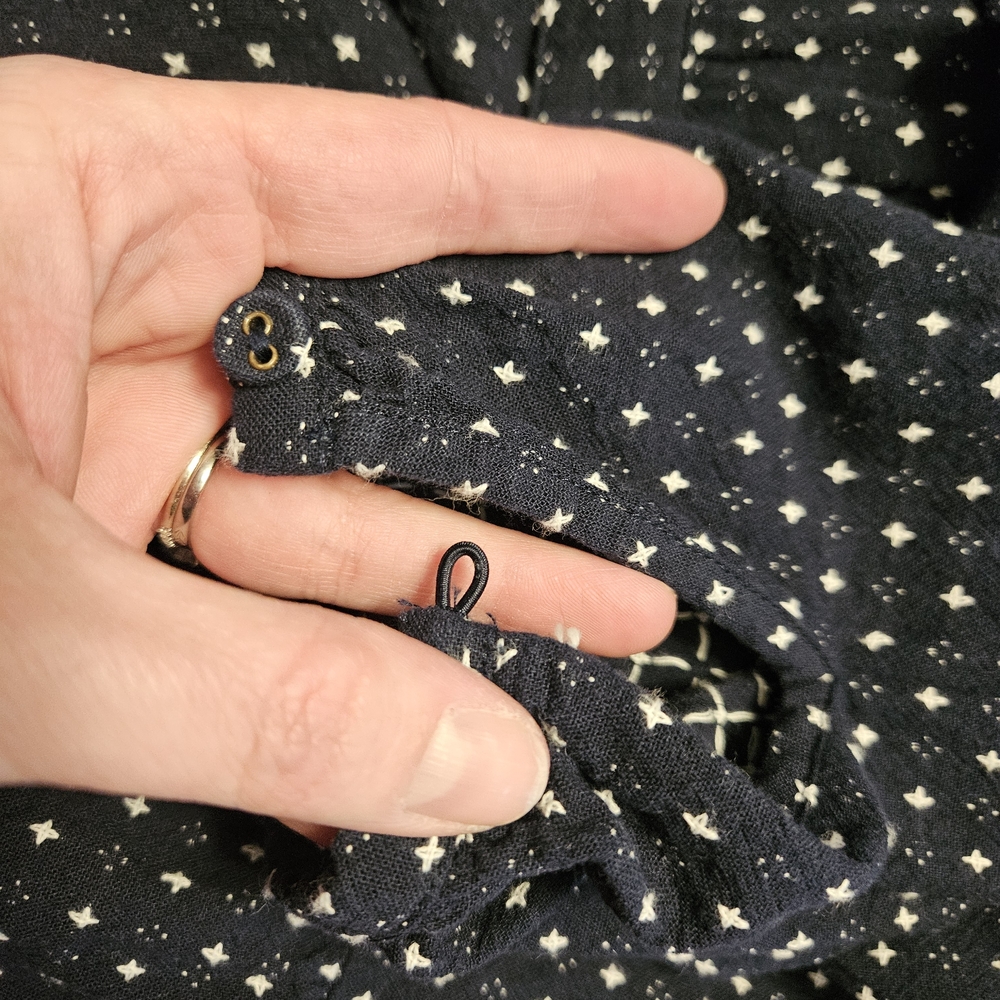 Dobby Tiered V-Neck Midi Dress - Picture 7 of 15